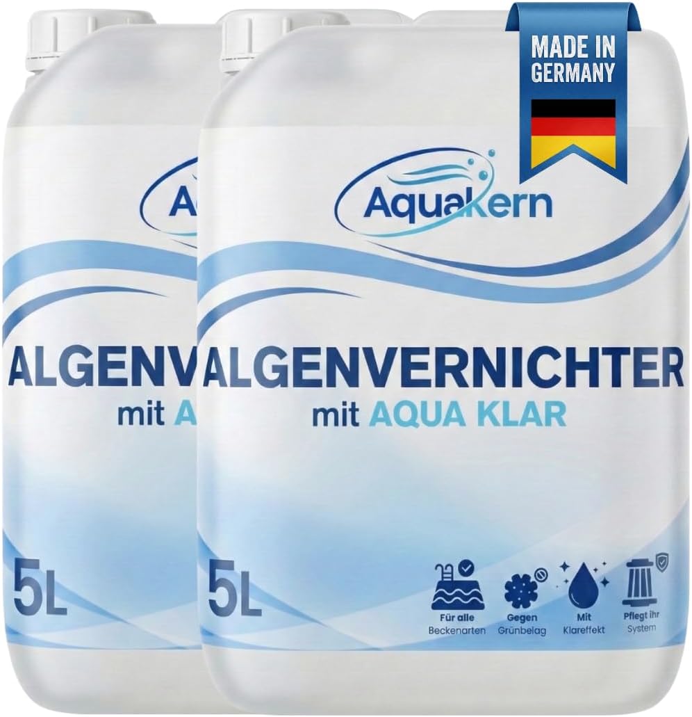 Algenvernichter 1-10 Liter | mit AQUA KLAR | gegen leichte Algenbildung