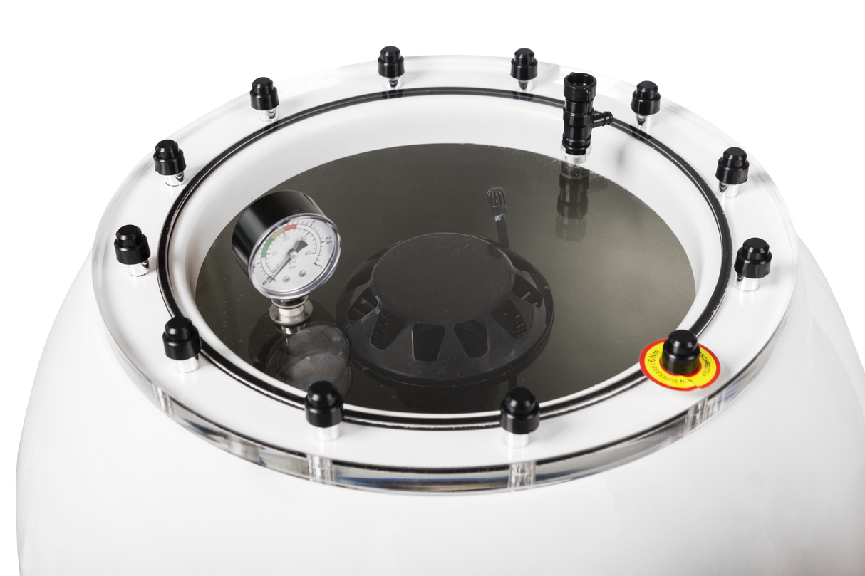 MIDA.Calypso GFK Filterbehälter mit manuellem 6-Wege-Ventil | Poolfilter 500–900 mm wählbar