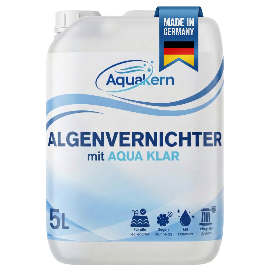 Algenvernichter 3-10 Liter | mit AQUA KLAR | gegen leichte Algenbildung