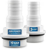 Schlauchtülle ABS 1 1/2 Zoll x 32-38 mm 2er Set