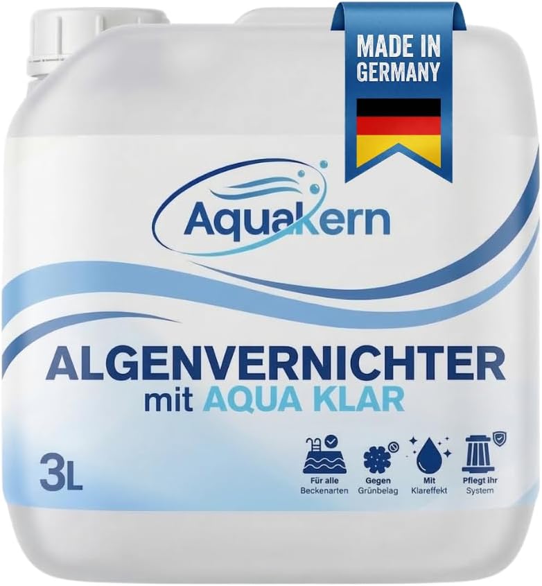 Algenvernichter 3-10 Liter | mit AQUA KLAR | gegen leichte Algenbildung