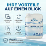 Härtestabilisator 3-10L | mit ANTI TRÜBUNGS EFFEKT | entfernt Kalkablagerungen im Pool
