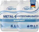 Härtestabilisator Pool 5L & Metal Ex Pool 5L [entfernt braunes Wasser & Kalkablagerungen]