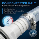 Schlauchtülle ABS 1 1/2 Zoll x 32-38 mm 2er Set
