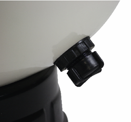 MIDA.Carbon Premium GFK Poolfilter mit 6-Wege-Ventil – UV-resistent | 500 oder 600 mm wählbar