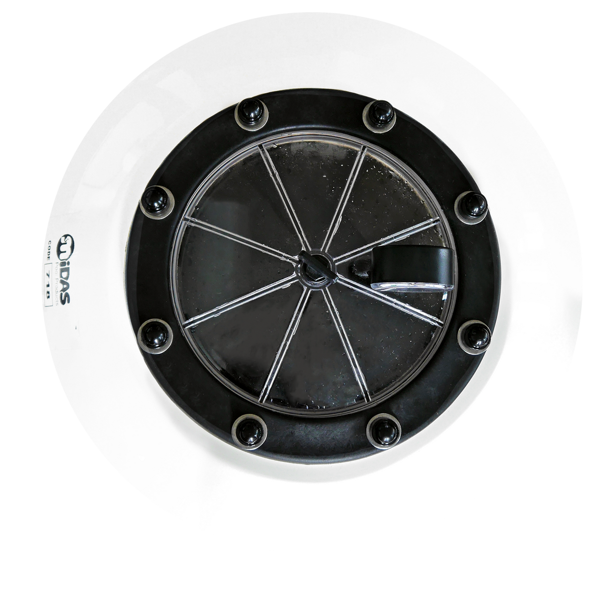 MIDA.Carbon GFK Poolfilter mit Besgo Stangenventil – automatische Rückspülung | für Pools bis 150 m³ | 500–900 mm wählbar
