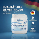 Algenvernichter 3-10 Liter | mit AQUA KLAR | gegen leichte Algenbildung