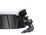 MIDA.Calypso GFK Filterbehälter mit Besgo Stangenventil – automatische Rückspülung | 500–900 mm wählbar