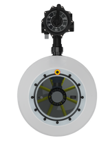 MIDA.Calypso GFK Filterbehälter mit manuellem 6-Wege-Ventil | Poolfilter 500–900 mm wählbar