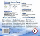 Härtestabilisator 5L & Algenvernichter Power 5L [entfernt Kalkablagerungen & Algen im Pool]
