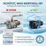 Härtestabilisator Pool 5L & Metal Ex Pool 5L [entfernt braunes Wasser & Kalkablagerungen]