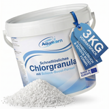 Chlorgranulat schnelllöslich 3-5KG | Schock-Boost-Formel | rückstandsfrei | UV-stabilisiert