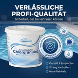Chlorgranulat schnelllöslich 3-5KG | Schock-Boost-Formel | rückstandsfrei | UV-stabilisiert
