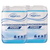 Aquakern Winterkonservierer Power – mit Aqua Winter Protect | Überwinterungsmittel gegen Algen, Kalk & Schmutz | pH-neutral | 1, 3, 5 oder 10 Liter