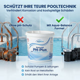 pH Plus Pool Granulat 3-5 KG – Aqua-Balance Formel | pH Heber für Pool & Whirlpool | Made in Europe