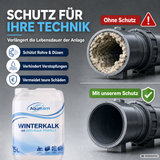 Aquakern Winterkalk – mit Kalk Komplex | Kalkschutz für die Pool-Überwinterung | verhindert Kalkränder & schützt die Technik | Made in Germany