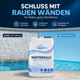 Aquakern Winterkalk – mit Kalk Komplex | Kalkschutz für die Pool-Überwinterung | verhindert Kalkränder & schützt die Technik | Made in Germany