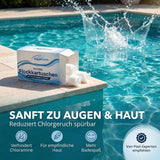 Flockkartuschen Power – IONEN-Magnet-Effekt | Flockmittel Pool gegen trübes Wasser | für Sandfilteranlagen | Made in Europe | 8 bis 96 Stück