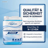 Aquakern Winterkonservierer Power – mit Aqua Winter Protect | Überwinterungsmittel gegen Algen, Kalk & Schmutz | pH-neutral | 1, 3, 5 oder 10 Liter